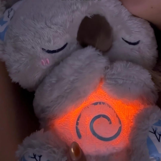 Koala Breathing Plush Toy – Soothing Heartbeat Sleep Buddy